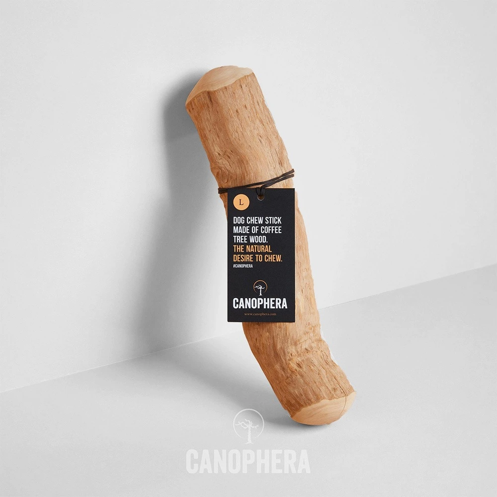 Canophera Kaffetræ L - naturligt tyggelegetøj til store hunde